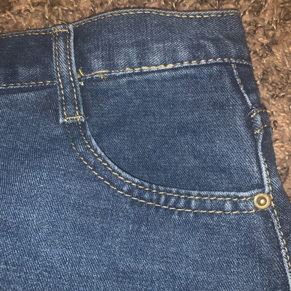 New Denim Button up Jeans Mini Skirt - Picture 7 of 8